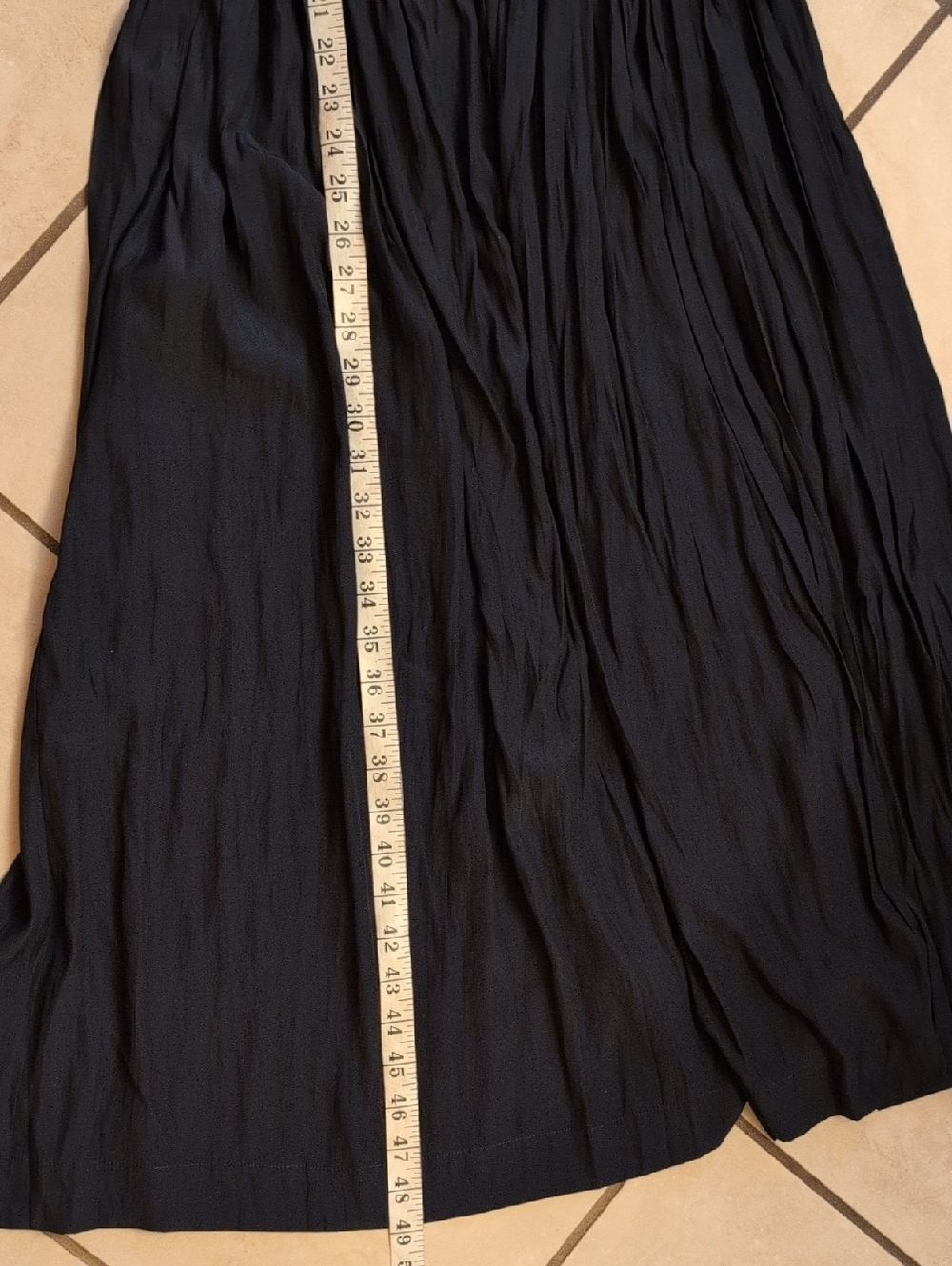 NWT Madewell Addie Ribbed Scoopneck Midi Dress Black Long Sleeve Size M - Picture 7 of 13